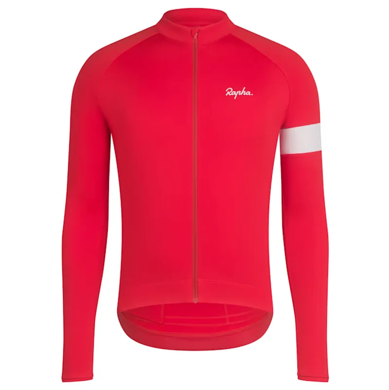 Rapha Long Sleeve Core Jersey Red